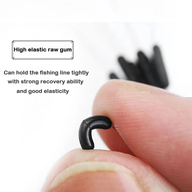 Sedal de pesca de carpa en forma de columna, 100 unidades/1 Juego de granos espaciales de alta calidad, concentrcidad de oliva, accesorios especiales - imagen 4