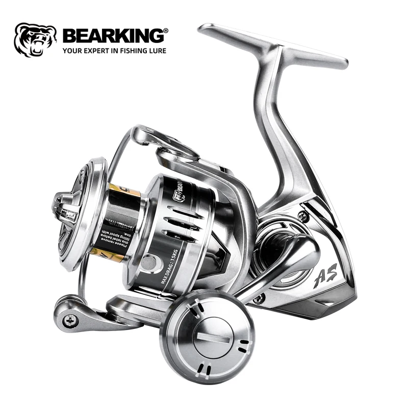 BEARKING Carrete Spinning Agua Salada Resistente e Impermeable