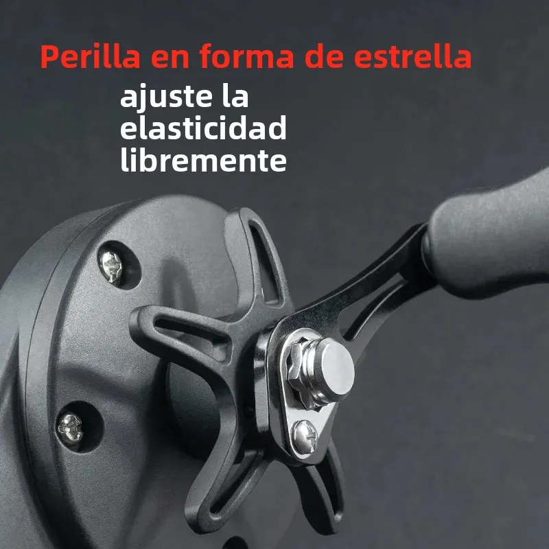 LINNHUE-enrollador de línea de pesca ligero, carrete de pesca resistente antioxidante, carrete giratorio para Baitcasting, accesorios de herramientas de pesca - imagen 5