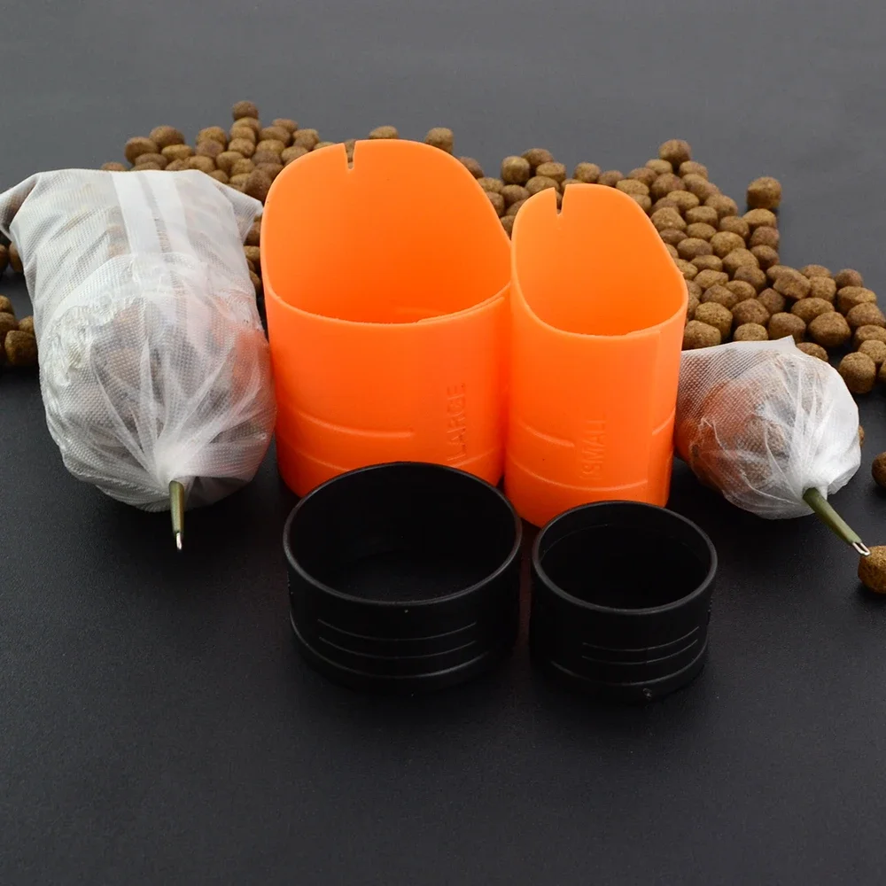 Hirisi-señuelo PVA para pesca de carpa, herramientas de carga, método de bolsa PVA, cargador alimentador para carpa, pellets gruesos, Boilies, accesorios de pesca, 1 Juego - imagen 3