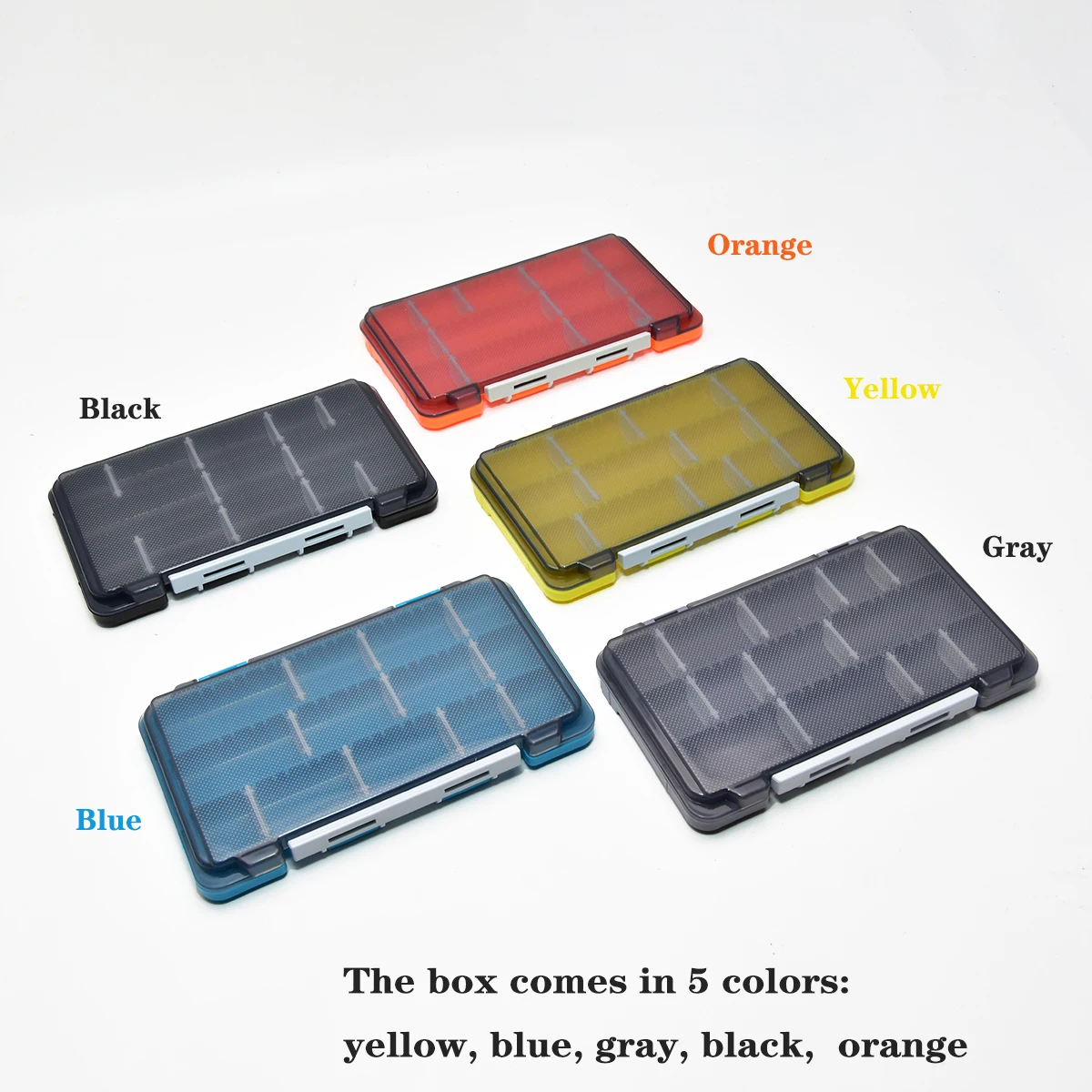 Caja de aparejos multiuso para pesca con vinilos y anzuelos - imagen 2