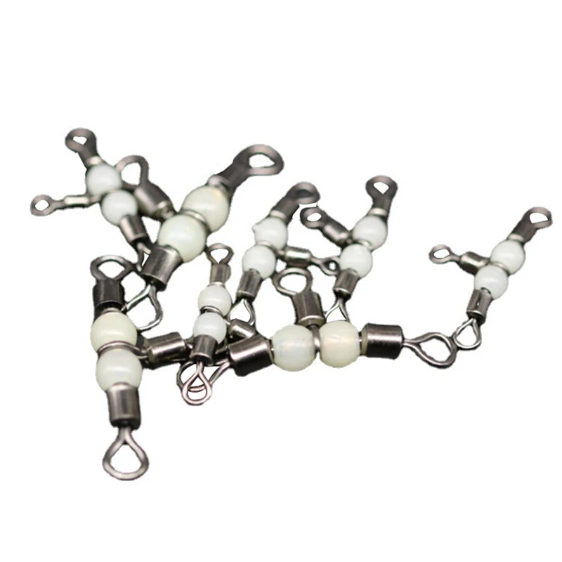 Giratorios triangulares con bolas luminosas – Acero inoxidable pesca - imagen 3