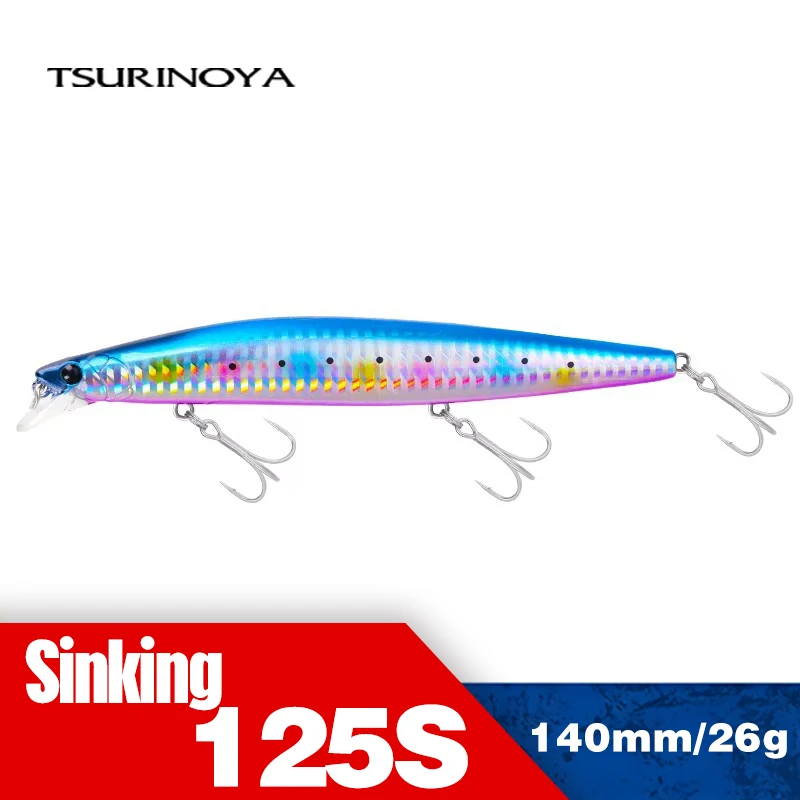 Tsurinoya 140S Jerkbait hundido para lucio - imagen 4