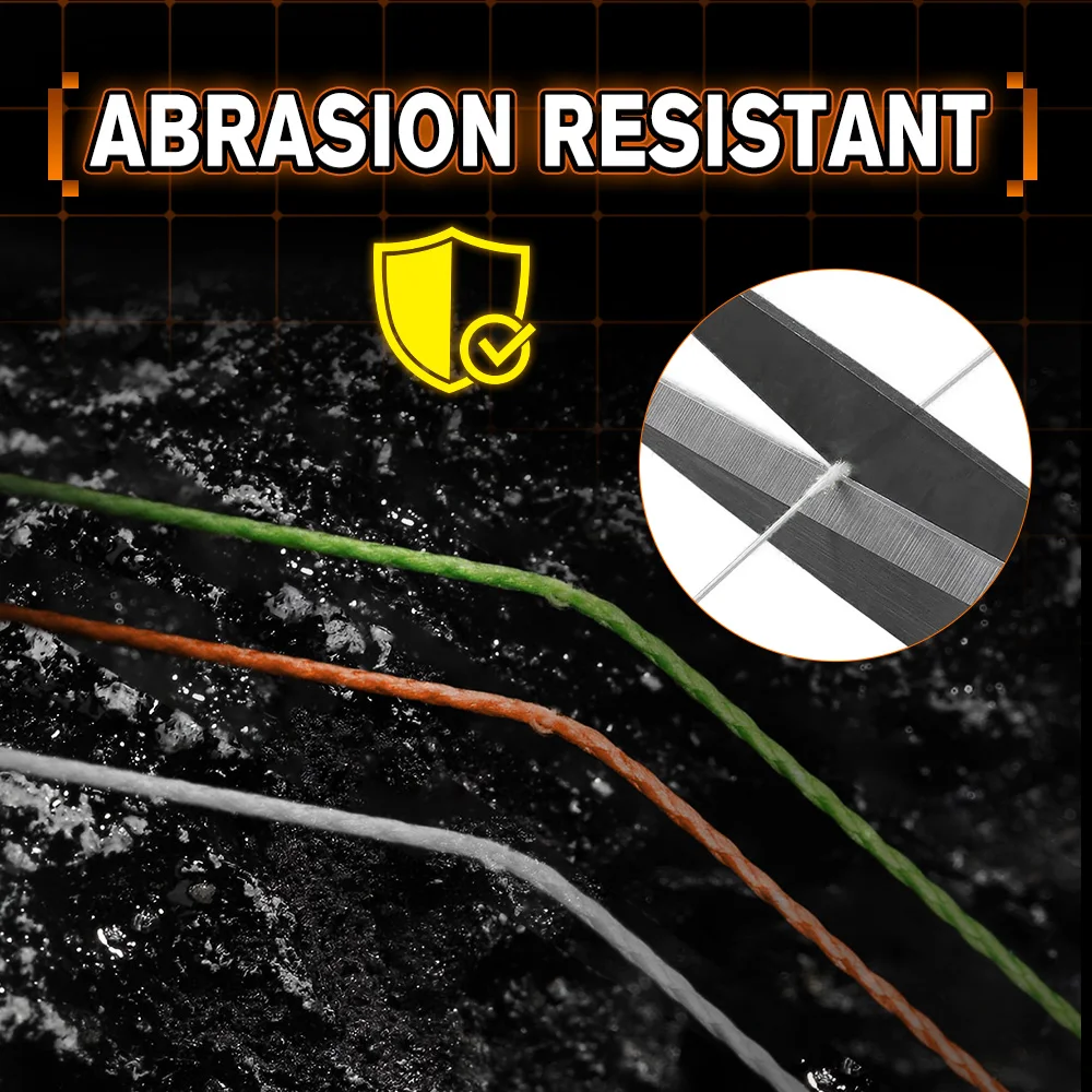Zukibo Nanofil Naranja Línea de Pesca Suave para Carretes Giratorios - imagen 5