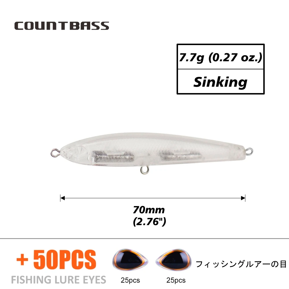 Blank Lure With Eyes