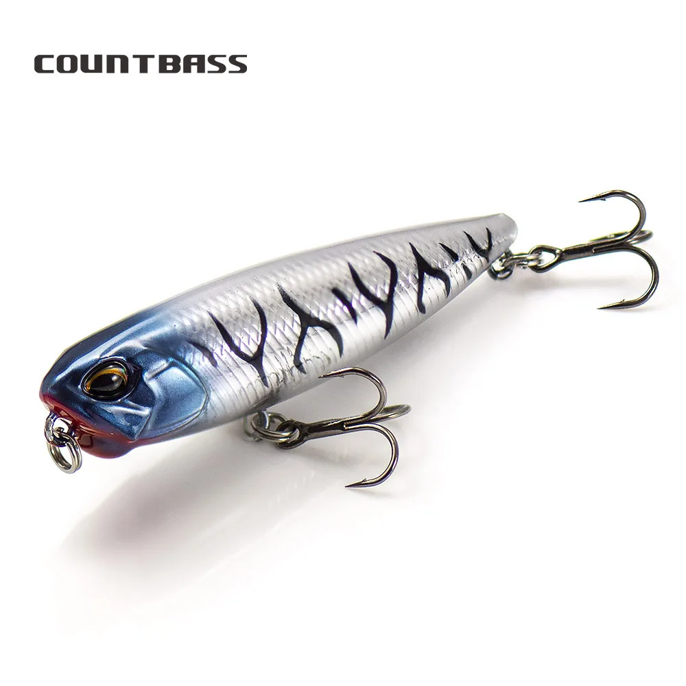 Countbass Pencil 65mm 2-1/2 "85mm 3-3/8" 100mm 4 "Señuelos De pesca Topwater cebos duros para caminar Leurre De superficie Stick