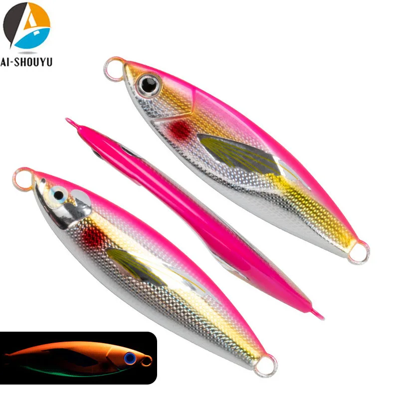 AI-SHOUYU Cuchara Jigging lento – Señuelo marino para barco - imagen 2