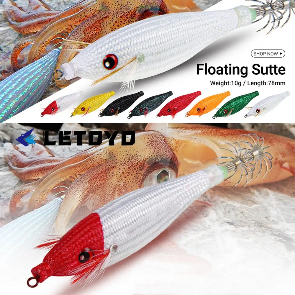 2025 78mm 10g señuelos de madera para camarones plomo plomo plantillas gancho cebo para camarones simulación realista señuelo de pulpo - imagen 5