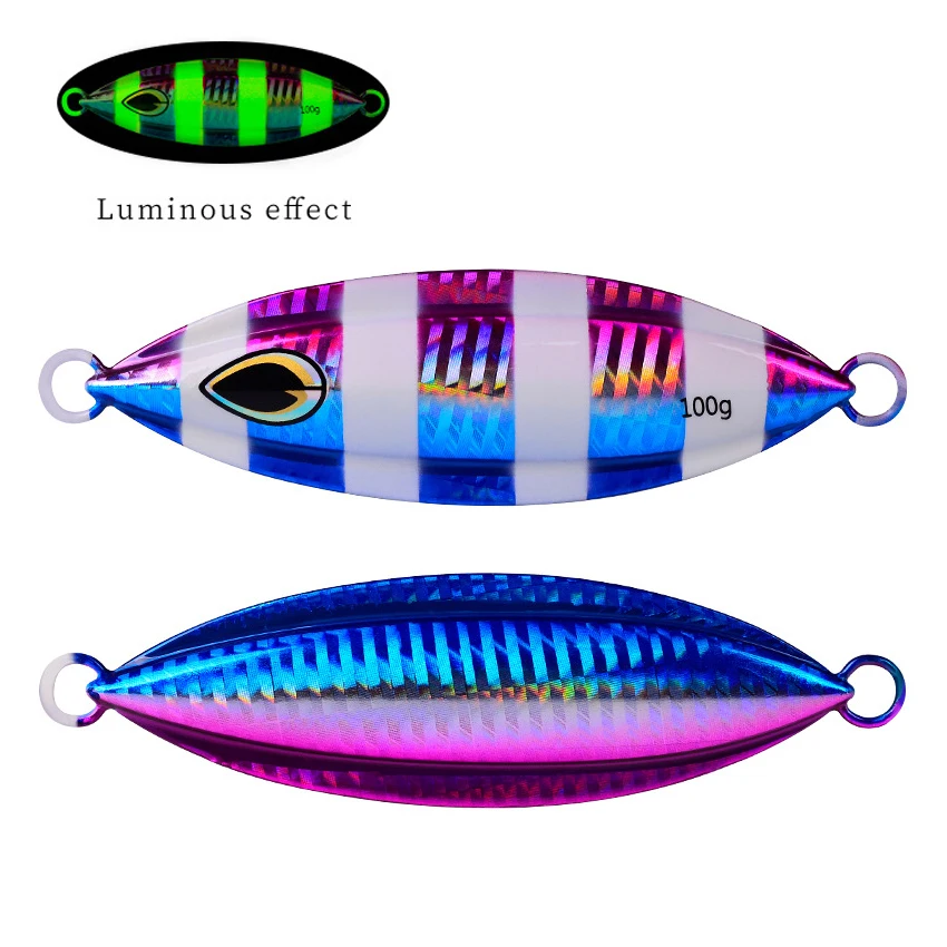 5 unids/lote se hunde rápidamente Micro plantilla de Metal, fundición a tierra, señuelo de Jigging, Cuchara para agua salada, señuelo de pesca Jack, cebo Artificial - imagen 5