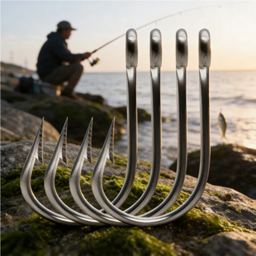Anzuelos Acero Inoxidable con Púas – Pesca en Mar y Señuelos - imagen 5