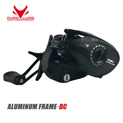 PURELURE BFS DC marco de aleación de aluminio 9,58g carrete ultraligero BFS FINESSE carrete de Baitcasting bobina de pesca Baitcast para trucha Shad