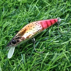 Swolfy, 1 unidad, 50mm/3,1g, 60mm/3,6g, señuelo de pesca de pececillo que se hunde, trucha Artificial, corriente, lago, Jerkbait, pesca en roca, cebos duros