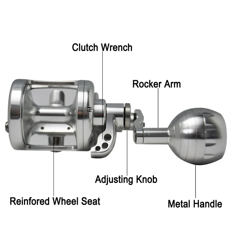 Oro rojo y azul dos colores Full Metal mano izquierda y derecha serie TC300 accesorios de pesca completos pesca al aire libre - imagen 4