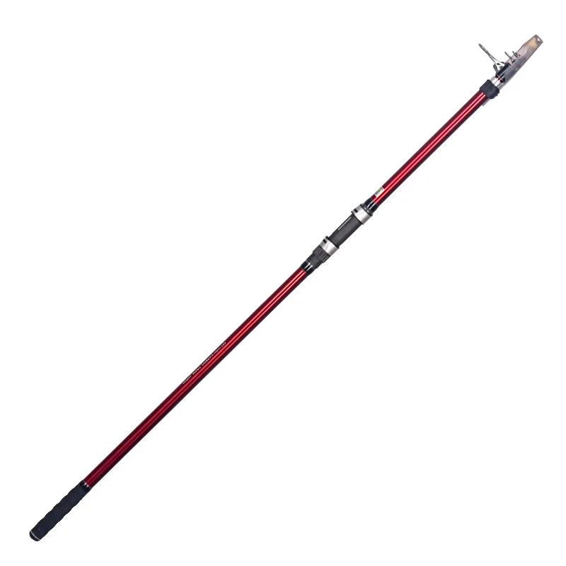 Nuevo MADMOUSE Fuji piezas CAST SURF 420 BX-T caña de pescar telescópica Surfcasting caña de Surf 4,2 M 4 secciones 100-250g