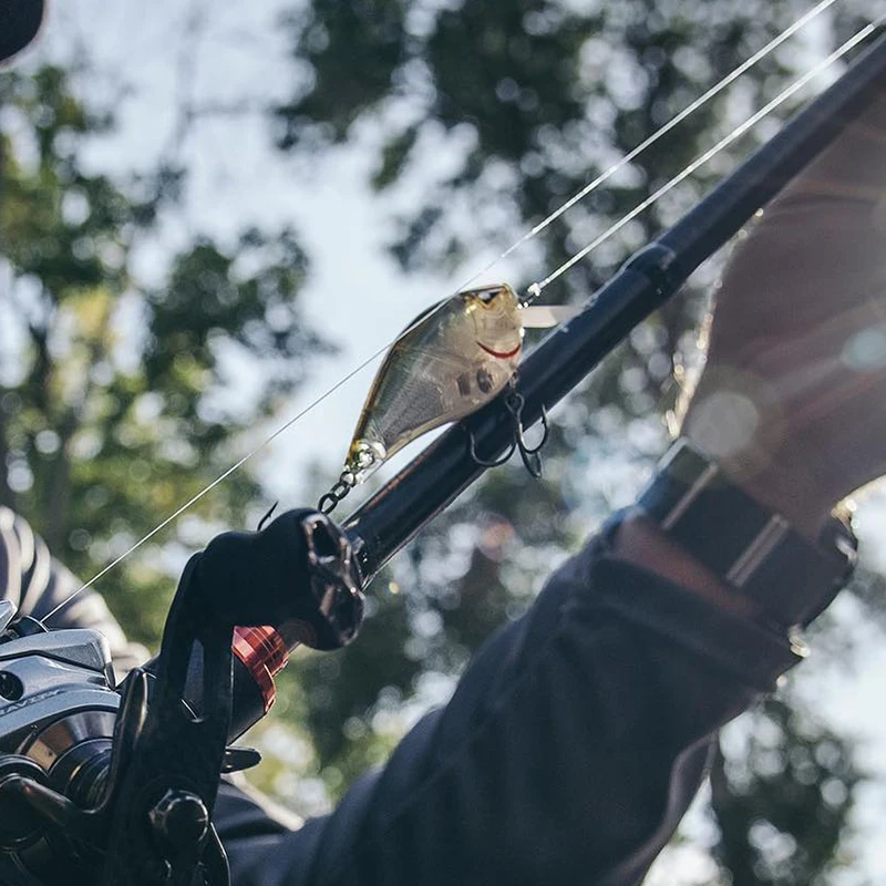 ARK ZAS2.5, placa de lengua cuadrada de baquelita, hombre gordo poco profundo, tres ganchos personalizados japoneses, cebo de señuelo de tiro lejano - imagen 3