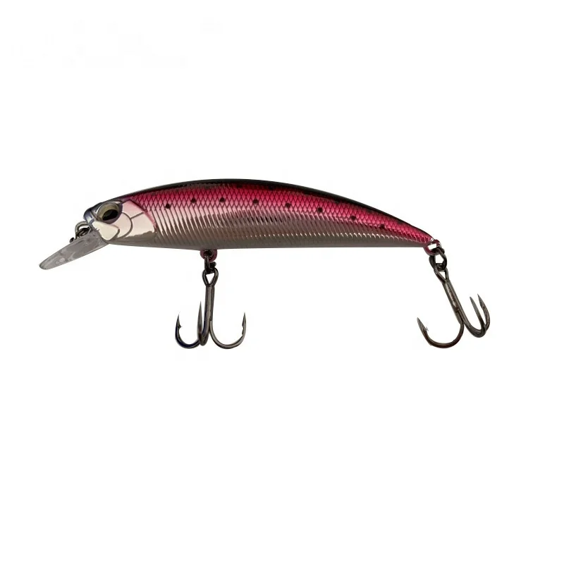 Lutac-Cebo Artificial LM70S para agua salada, cebo duro de hundimiento de trucha de agua dulce, 70MM, 8,9G, Minnow negro Isca - imagen 2