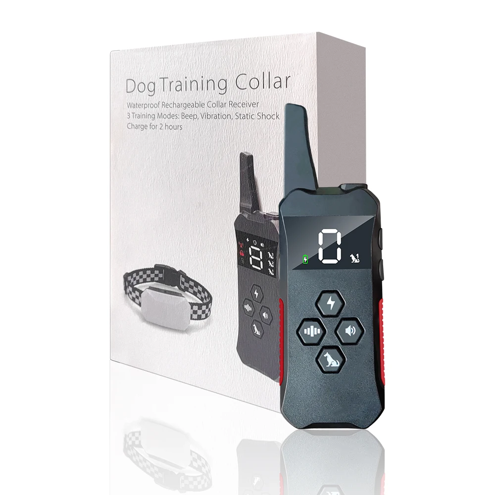 2025 nuevo Collar de adiestramiento para perros con control remoto: Collar electrónico impermeable recargable para perros grandes, medianos y pequeños, 3 modos de entrenamiento - imagen 2