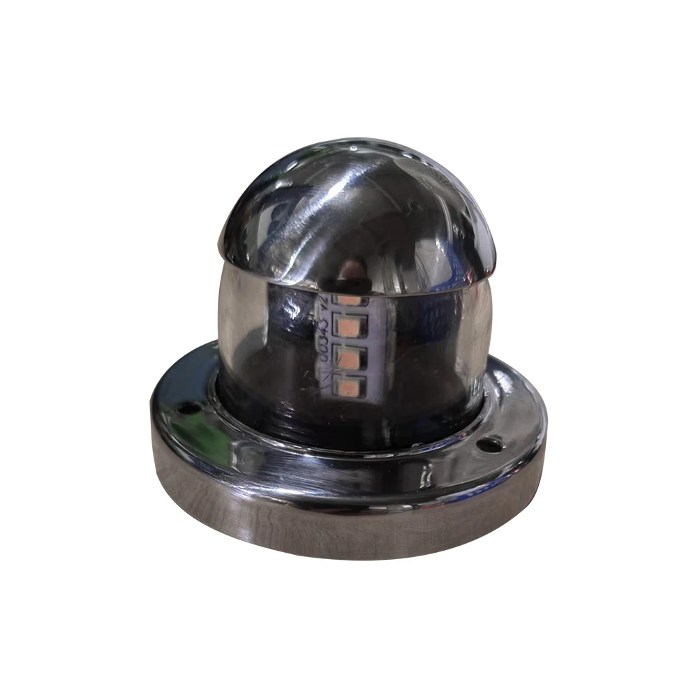 Luces de popa blancas de navegación para barco de 225 °, ángulo de haz LED, señal de navegación de 120 ° S.S.316, carcasa ANHEART Marine