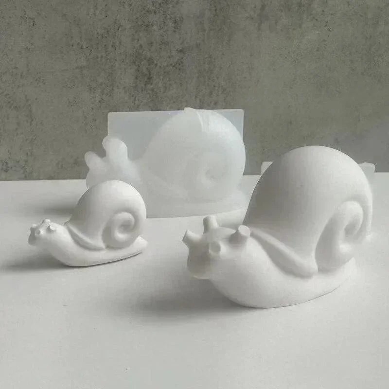 Molde Epoxy Silicona para Caracoles Decorativos - imagen 4