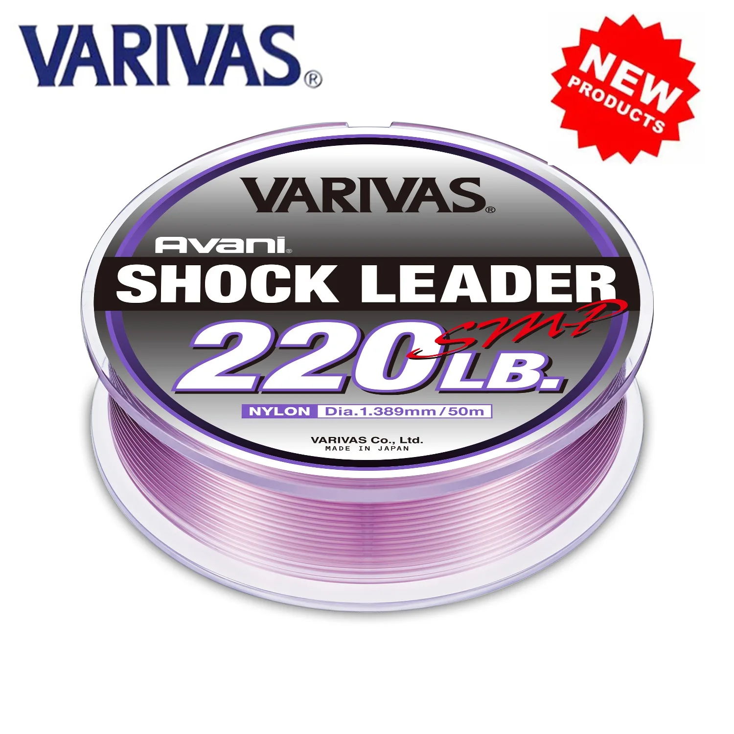 2025 nuevo Original VARIVAS AVANI SHOCK LEADER línea de pesca 35LB-250LB diámetro: 0,519-1,809mm Super MAX POWER NYLON Japón línea de pesca - imagen 2
