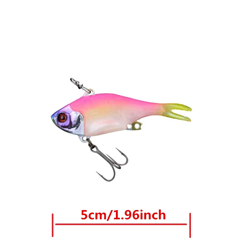 LURETV JACKALL mismo estilo 1 piezas JEUBLU software VIB 6,4g metal head intercambiable software - imagen 4