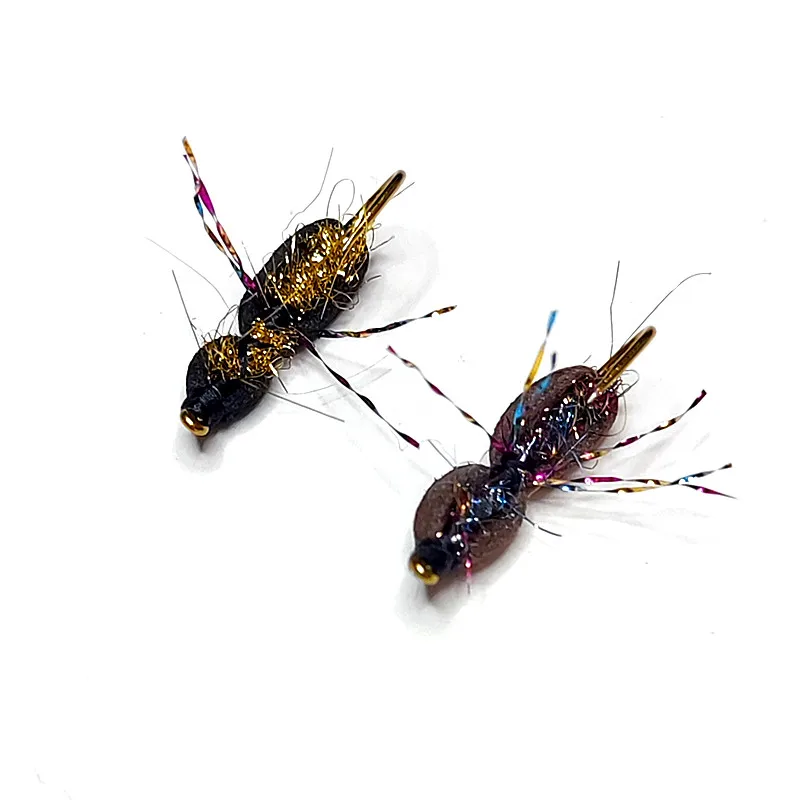 KKWEZVA-SEÑUELOS DE Mosca de pesca de 16 piezas, cebo de trucha, tipo flotante seco, similar al cebo de mosca artificial, aparejos de pesca - imagen 4