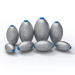 Plomo oliva hueco conector de tubo para pesca deportiva en marina