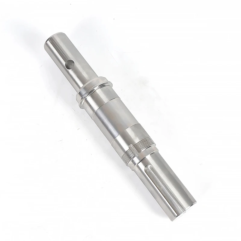 Jig Head CNC torneado en latón y acero inoxidable con vástago roscado - imagen 4