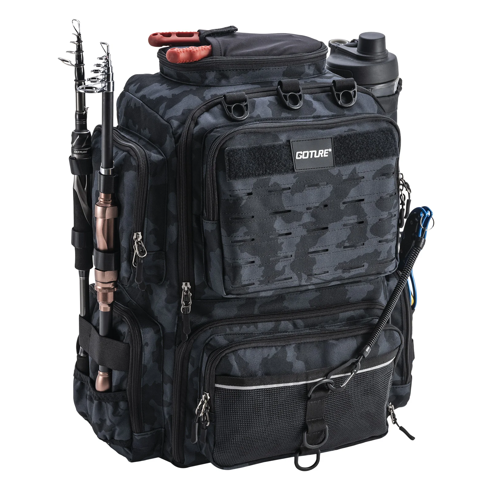 Mochila táctica Goture para pesca y exteriores resistente al agua - imagen 2