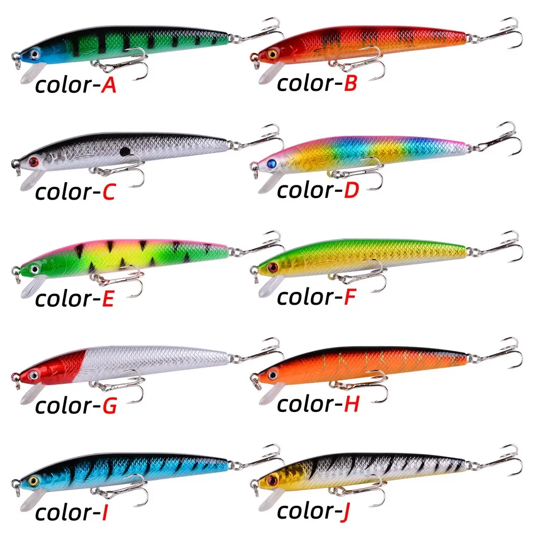 1 Uds. Señuelos de Pesca de pececillo japonés cebo duro flotante 10,5mm 8,3g Wobbler Artificial Crankbait carpa perca Pesca aparejos de Pesca - imagen 3