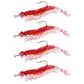 4pcs Red Shrimps