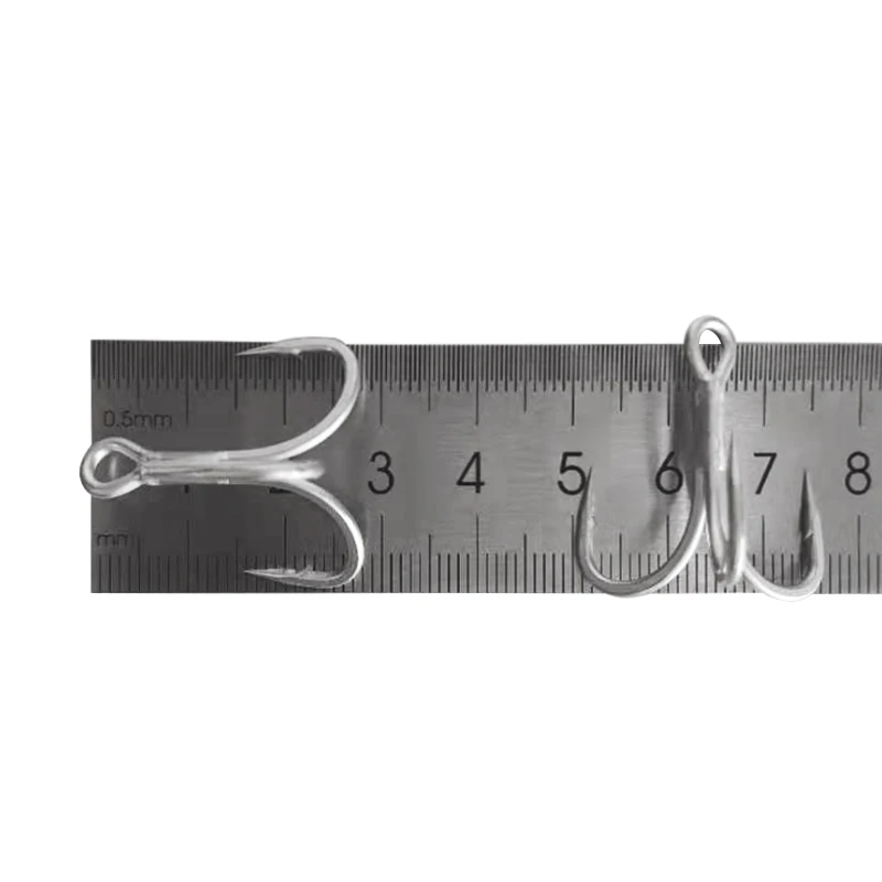 BKK BT663 4X anzuelo Triple para pesca en el mar, anzuelos Stinger súper altos y fuertes para señuelos artificiales, accesorios para aparejos de pesca - imagen 4