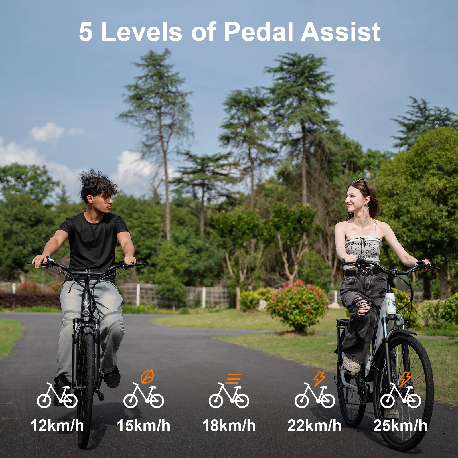 Bicicleta Eléctrica 28" Aluminio – Motor Bafang con Freno Hidráulico - imagen 5