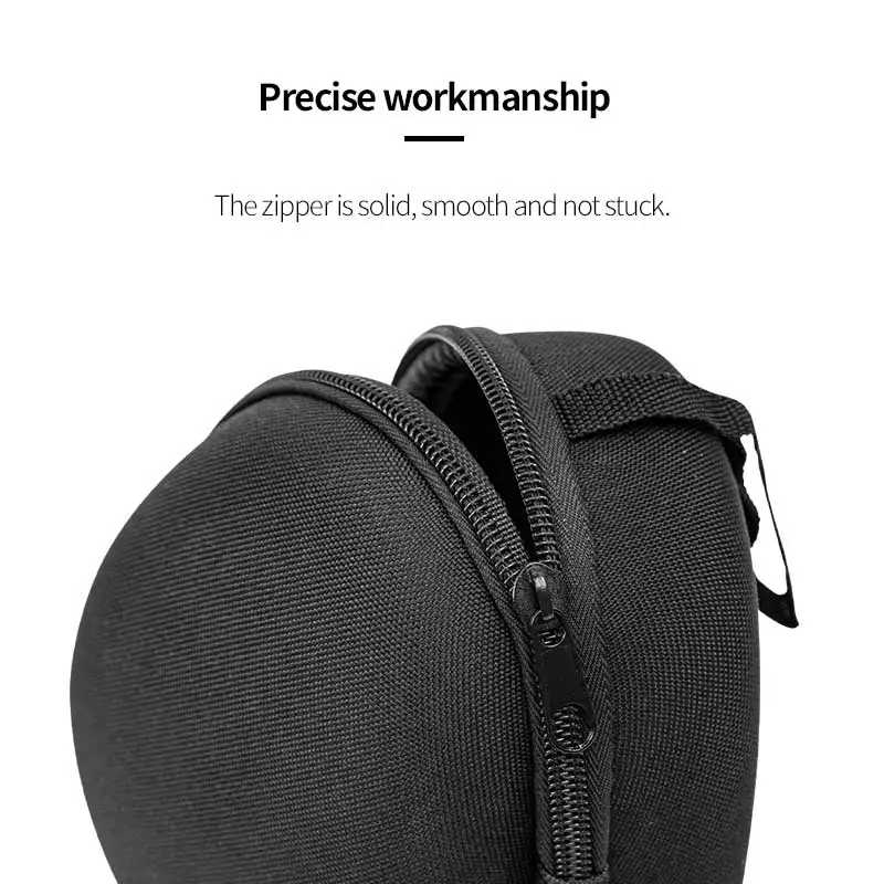 Bolsa portátil para carrete de pesca, funda protectora negra de 15,5 cm, impermeable, EVA, para exteriores, herramientas de pesca giratorias, aparejos - imagen 4