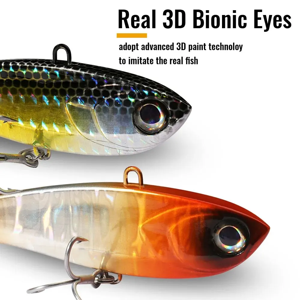 GOBAIT-señuelo de lápiz que se hunde, VIB, vibración, 34,5g, 9cm, fundición, Pesca de lubina, Swimbait, gancho, Spinner, Popper, cebo de silicona - imagen 4