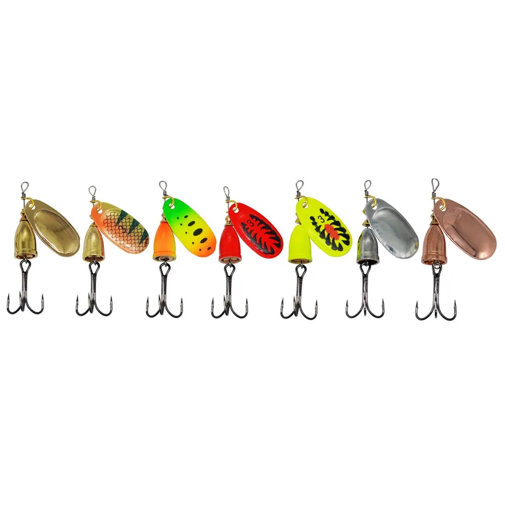 Spinner cebo campana cobre 8g para lubina y black bass - imagen 4