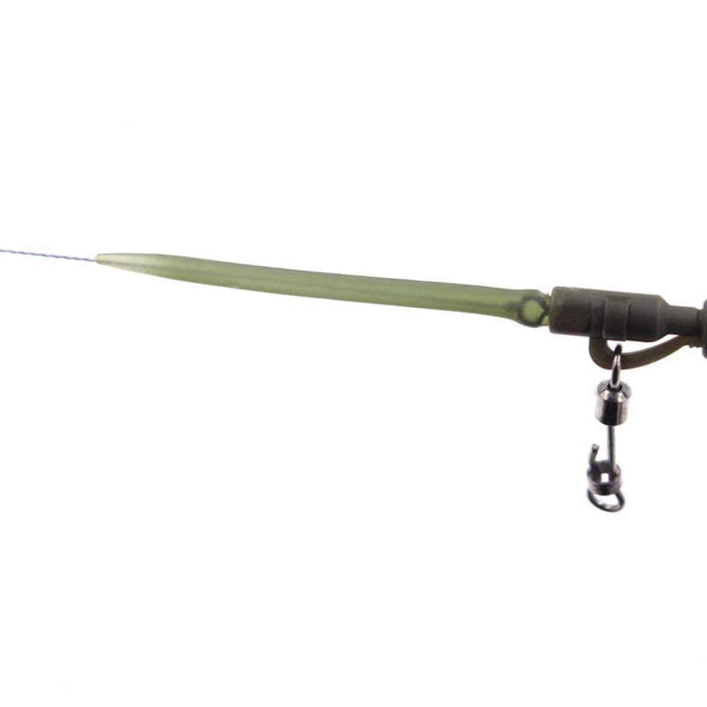 Tubos goma 53mm pesca carpa - Camuflaje natural - imagen 5