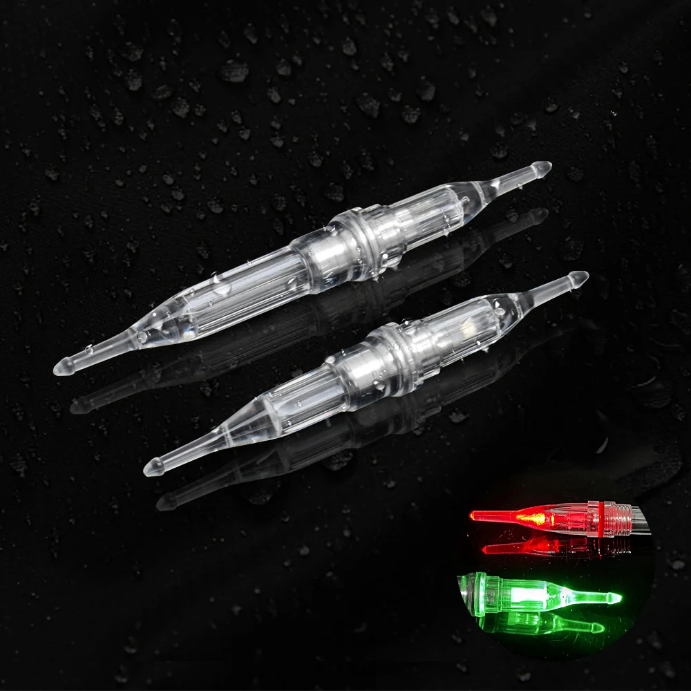 Luces subacuáticas LED sin batería multicolor para pesca rojo/verde - imagen 4