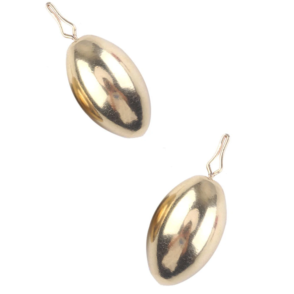 100 Uds. Plomo de plomo de aleación de cobre para Pesca 1,8g 3,5g 5g 7g 10g Clip de bola de contrapeso señuelo accesorios de Pesca en roca de mar Pesca - imagen 4