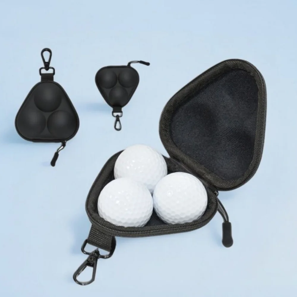 Bolsa de almacenamiento de pelotas de Golf EVA Premium, bolsa de Golf pequeña portátil impermeable con hebilla, estuche de almacenamiento de pelotas de Golf desmontable para exteriores - imagen 4