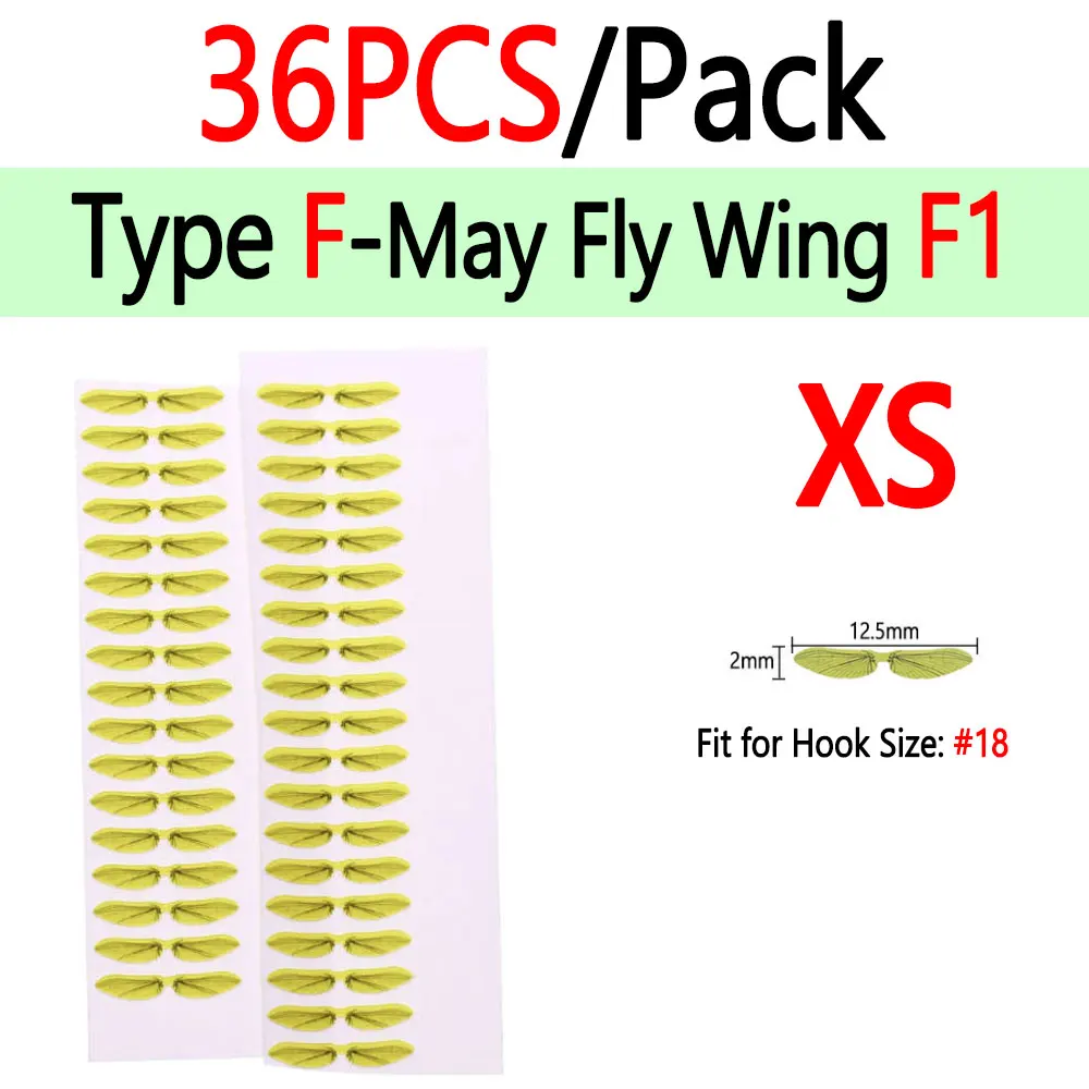36pcs Type F1 XS