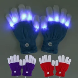 Guantes LED impermeables pesca nocturna – Brillo 360° y tacto sensible
