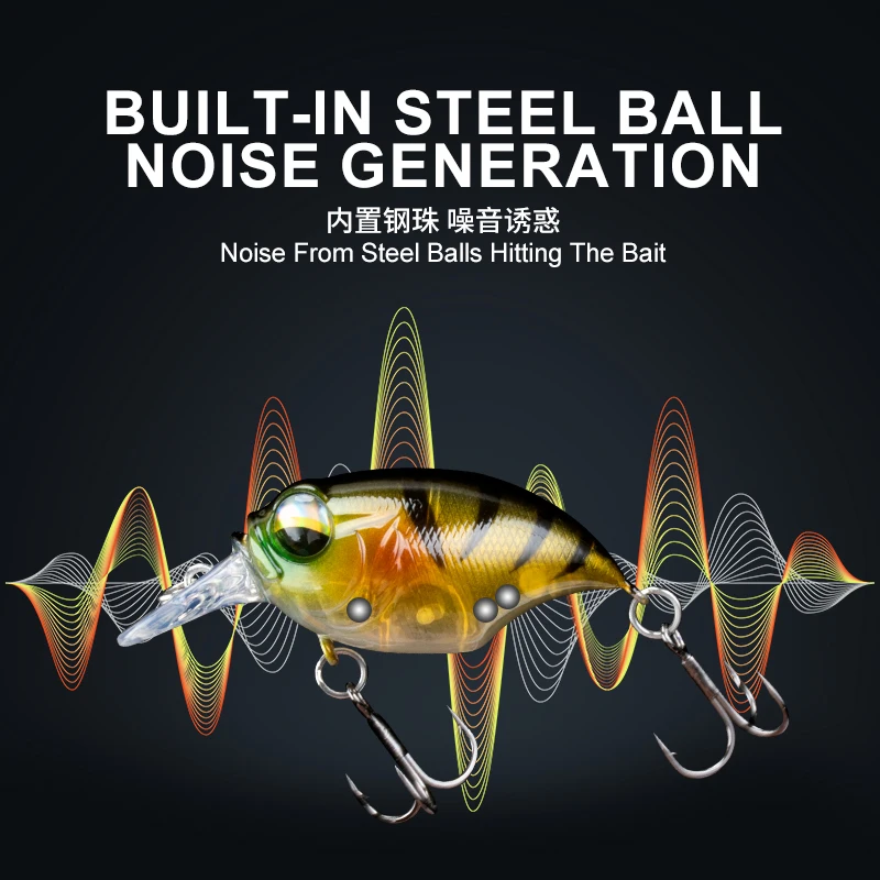 OBSESSION WLF006 43mm 8,8g señuelo de pesca Crankbait Artificial duro CrankBait Bass Fishing Wobbler Japón Topwater Minnow señuelos - imagen 5