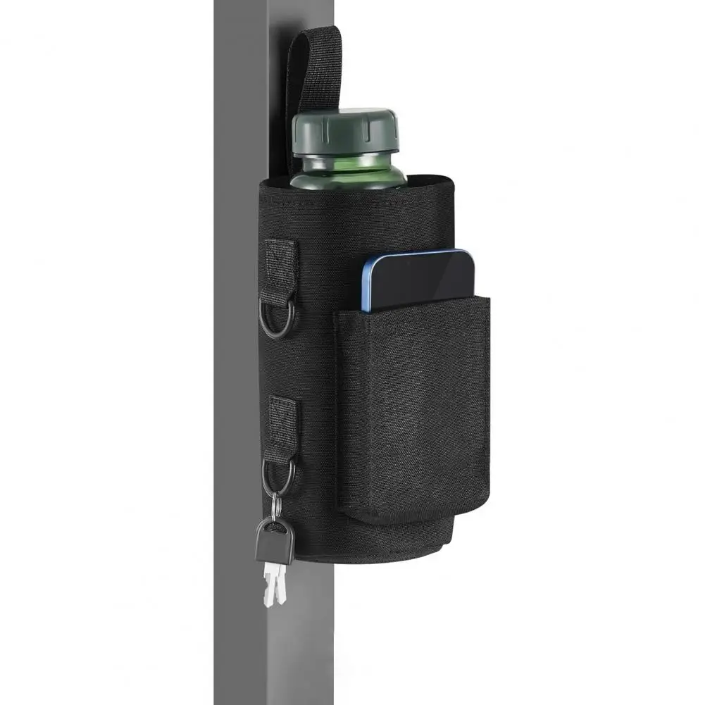 Bolsa de gimnasio para botella de 46 Oz, bolsa de gimnasio magnética con 2/3/6 imanes, bolsa para botella de agua para Fitness con correa, bolsa cruzada deportiva - imagen 3