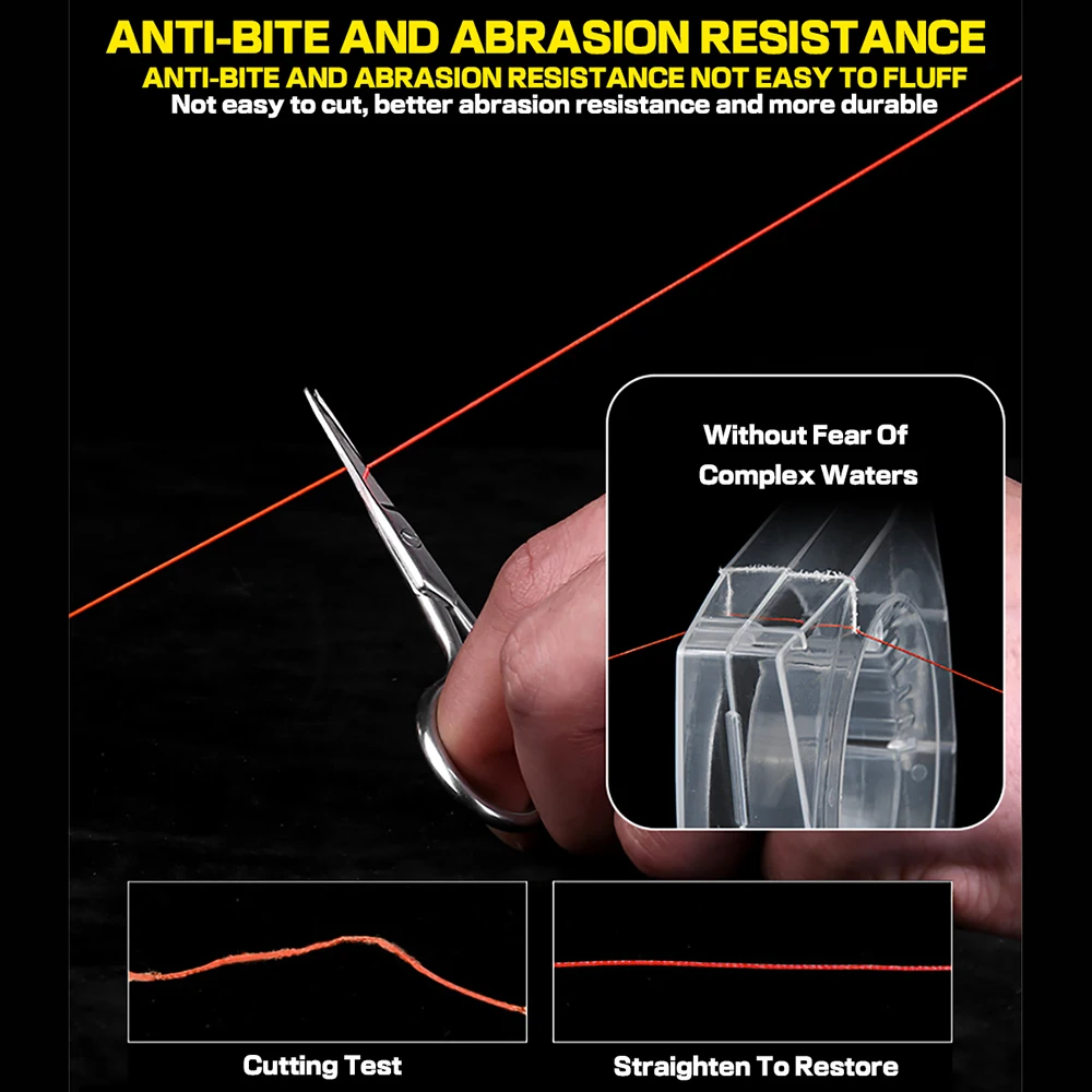 Línea de PE de 9 hebras de calidad, 300M, 500M, 1000M, líneas trenzadas de memoria baja, productos de pesca de 20-100LB, actualización X9 multifilamento de alta resistencia - imagen 2