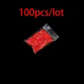 100pcs red