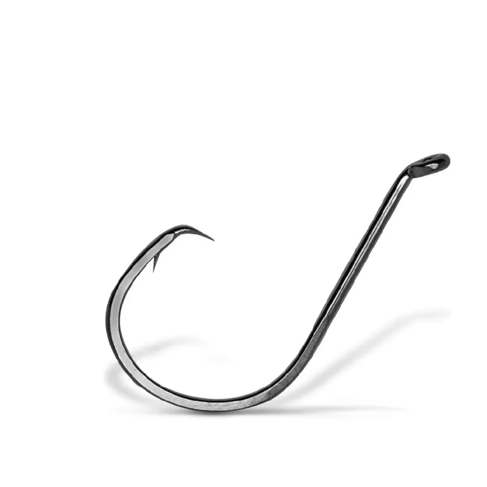 Anzuelo de pesca Octopus Circle Olecranon acero alto en carbono punta de aguja de molienda sin óxido en anzuelos de agua salada lote 20 piezas VENTA