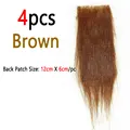 4pcs Brown
