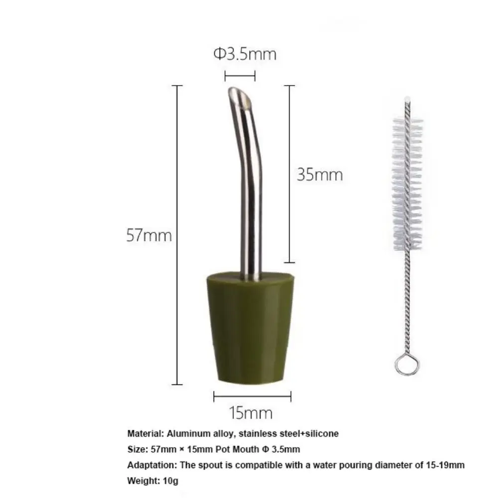 Extensor de silicona para hervidor – Boquilla portátil para pesca - imagen 3