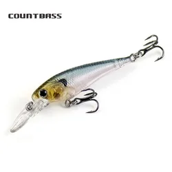 Countbass 52mm 3,8g Minnow pesca de trucha cebo duro pesca señuelos de plástico, tipo de pez cebo de pesca Shad